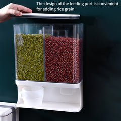 Japanese Plastic Wall-mounted Grain Storage Tank