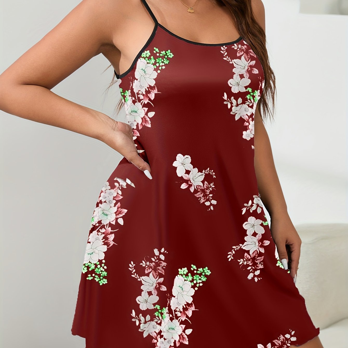 Floral Print Cami Nightdress