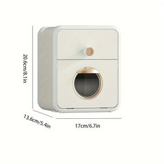 Toilet Paper Box Drawer Wall Mounted Bathroom Tissue Box Home Decor