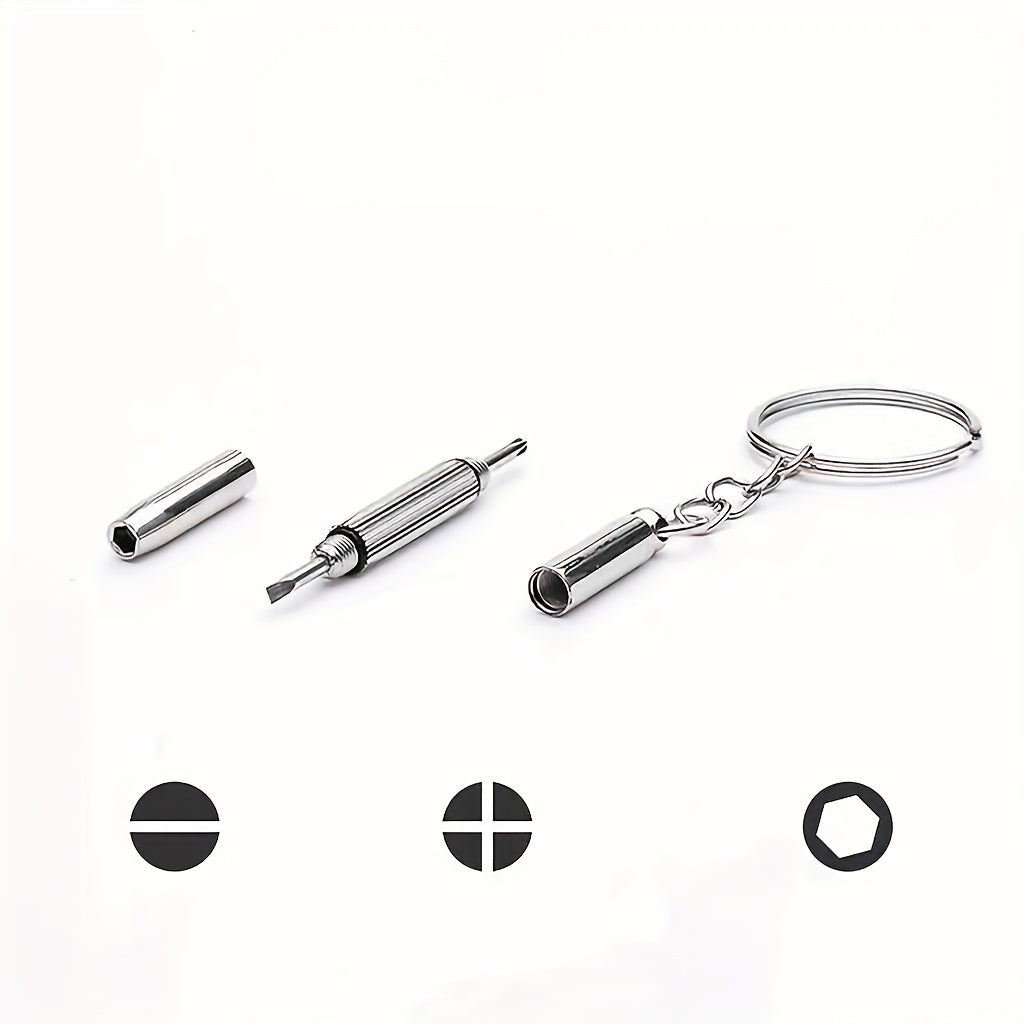 2pcs Glasses Repair Screwdriver Portable Tools