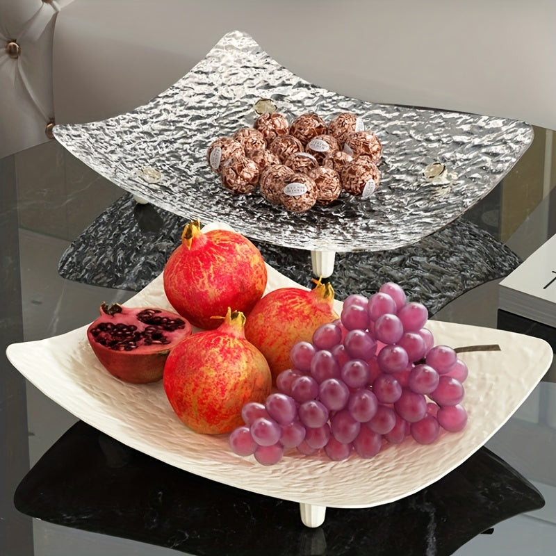 Glacier Fruit Plate for Living Room Snacks