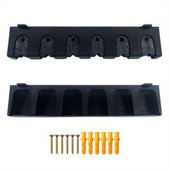 Wall Mounted Fishing Rod Storage Rack for 6 Rods