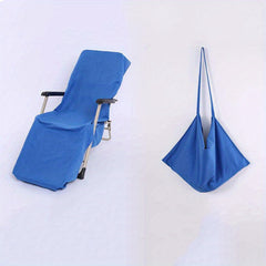 Beach Recliner Cover & Towel Set for Outdoor Leisure