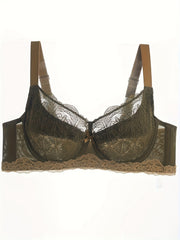 Lace Stitching Push Up Bra Women's Lingerie
