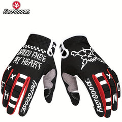 Breathable Non Slip Cycling Gloves Men Women Touch Screen Shockproof