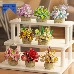 DIY Eternal Flower Puzzle Preserved Flowers in Various Colors