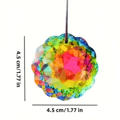 Crystal Suncatcher Rainbow Prism Pendant Home Garden Window Decor