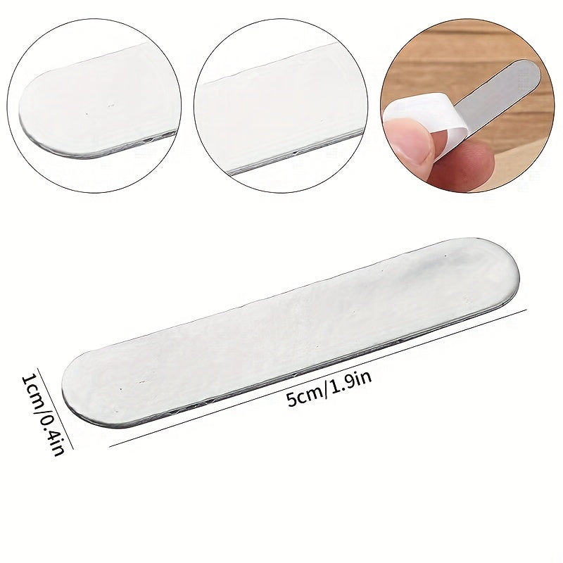 Plastic Weighted Lead Strips for Improved Golf Swing