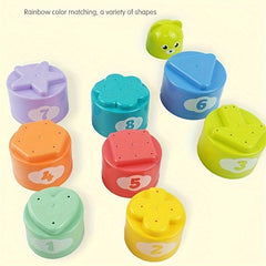 Grasping & Stacking Puzzle Toy for Fine Motor Skills