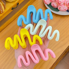 1pc S Shape Large Hair Clips for Girls