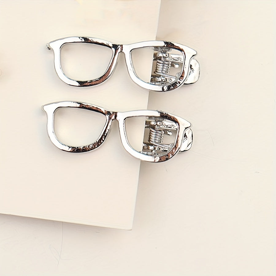 2pcs Sweet Glasses Hair Clip Funny Hair Accessories for Girls