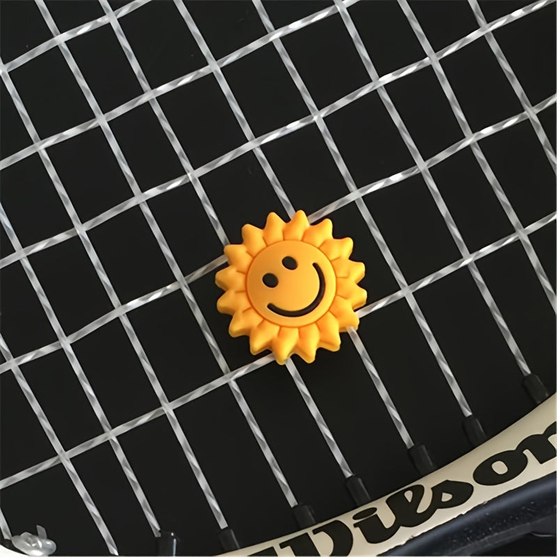Sunflower Tennis Racket Shock Absorber - Enhanced Comfort