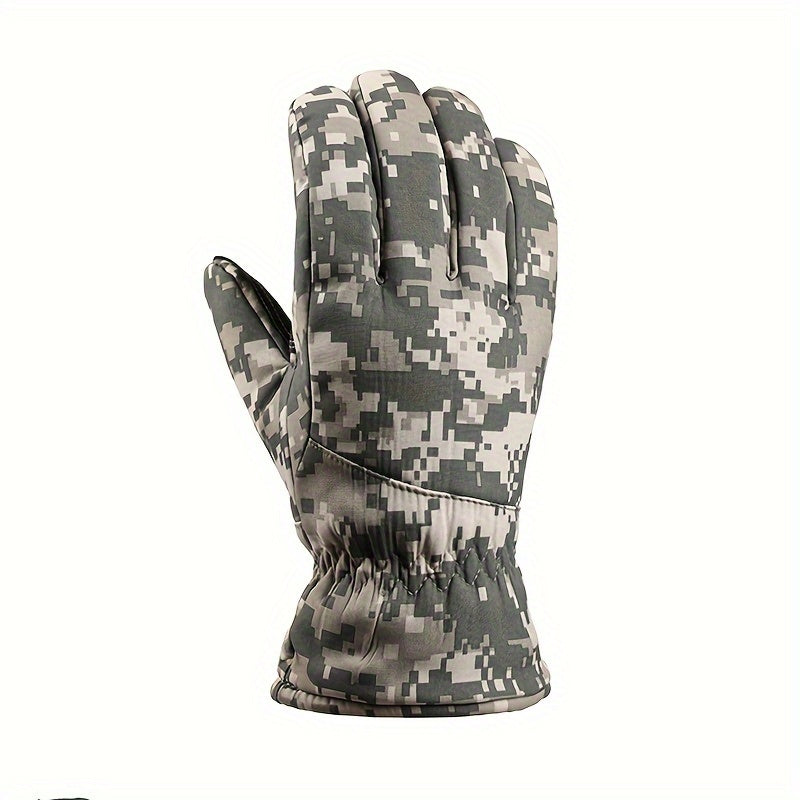 Skiing Gloves Touch Screen Thickened Warm Keeping Gloves