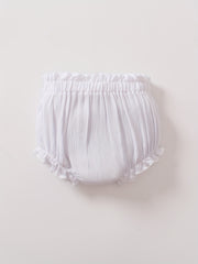 Toddler Baby Girl Boy Bloomer Shorts Ruffle Waist Loose Pants
