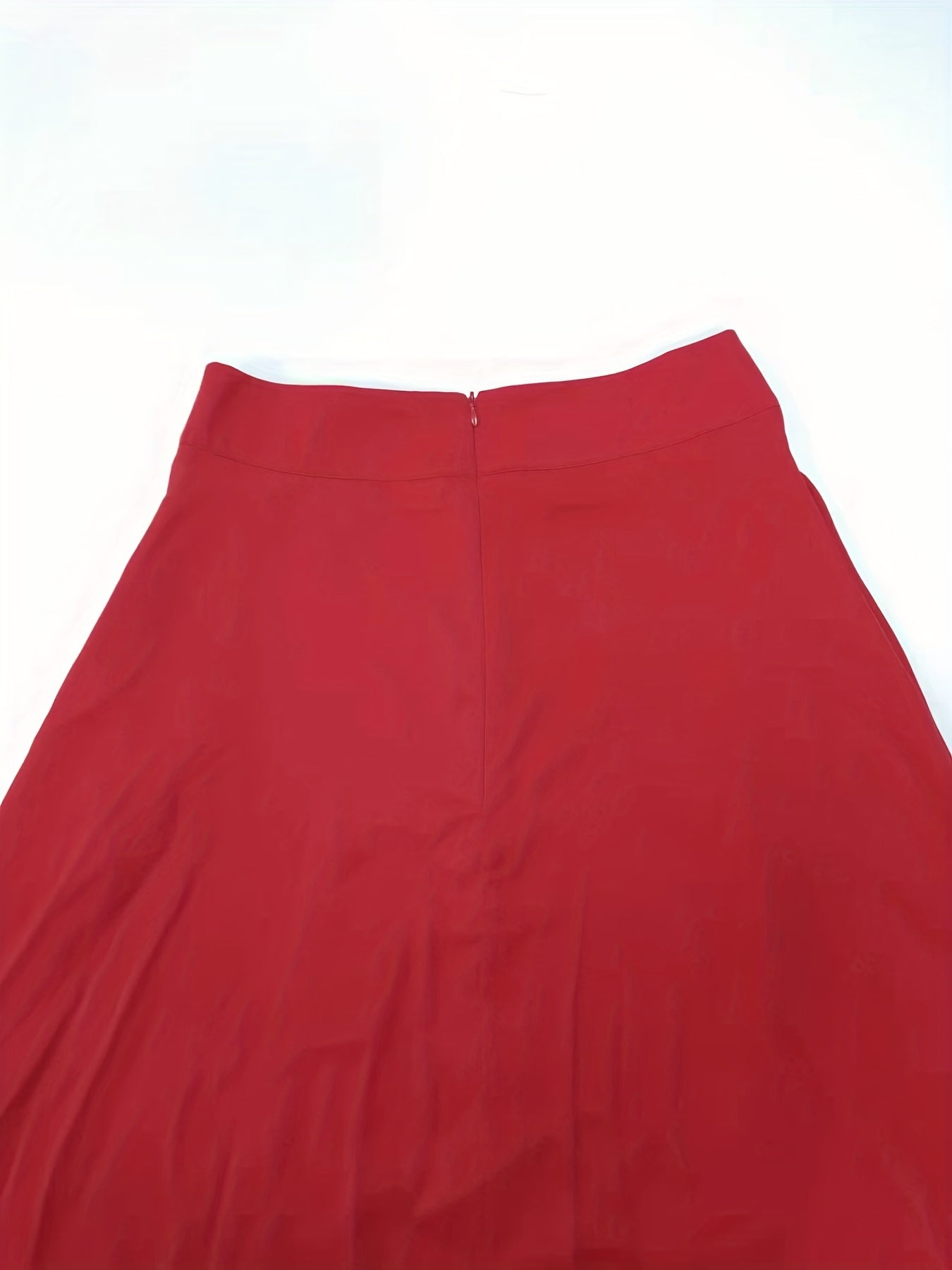 High Waist Pleated Maxi Skirt