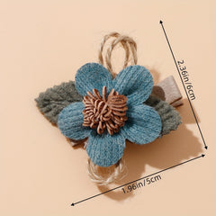 Baby Girls Flower Hair Clips Barrettes Headwear Kids Hair Accessories