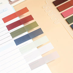 200sheets PET Sticky Notes Index Stickers Note Stickers Label Paper Instruction