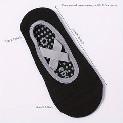 Breathable Yoga Socks Non-slip Cross Strap Sports Socks
