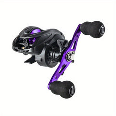 6.2:1 Gear Ratio Aluminum Handle Magnetic Braking Precision Fishing Tackle