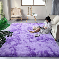 Tie Dye Soft Shaggy Rug 4x6 Feet