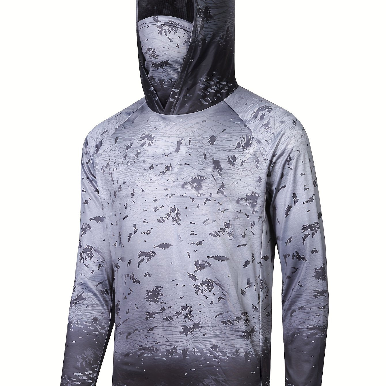 Men's UPF 50 Sun Protection Hoodie Long Sleeve Quick Dry Tops