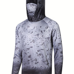 Men's UPF 50 Sun Protection Hoodie Long Sleeve Quick Dry Tops