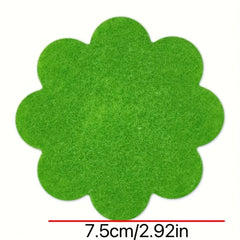 5pcs Planter Gasket Leak Proof Bottom Hole Insect Proof Water Permeable