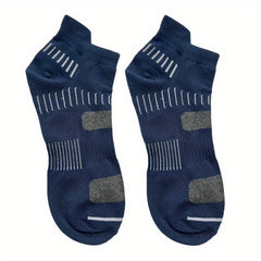 Unisex Athletic Ankle Socks Arch Support Cushioned Socks