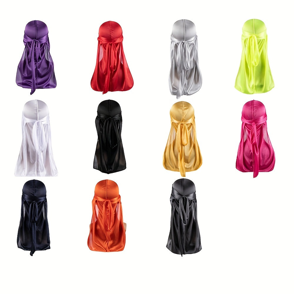 Silk Durag For Men Bandana Silky Du Rag Doo Rag