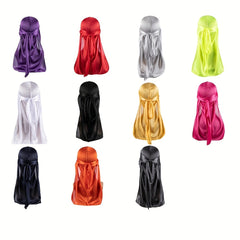 Silk Durag For Men Bandana Silky Du Rag Doo Rag