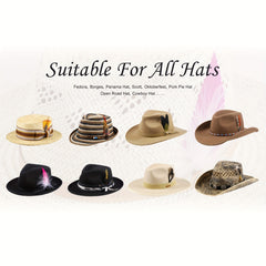 Feather Hat Accessories Unisex