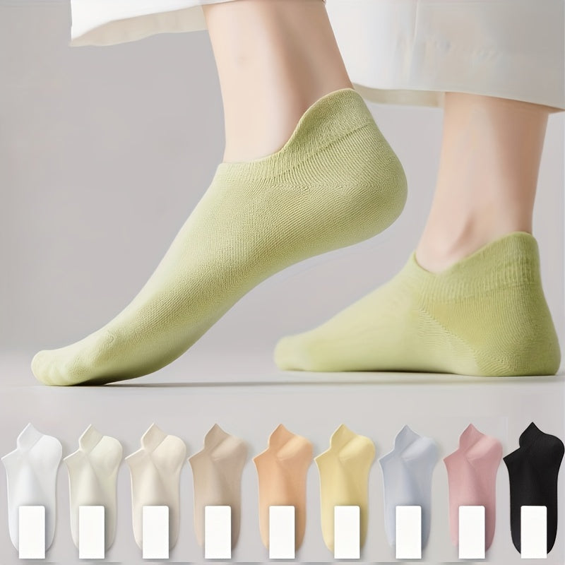 10 Pairs Low Cut Ankle Socks Women's Stockings