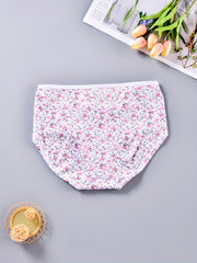 5 Pack Plus Size Panties Set High Waisted Soft B