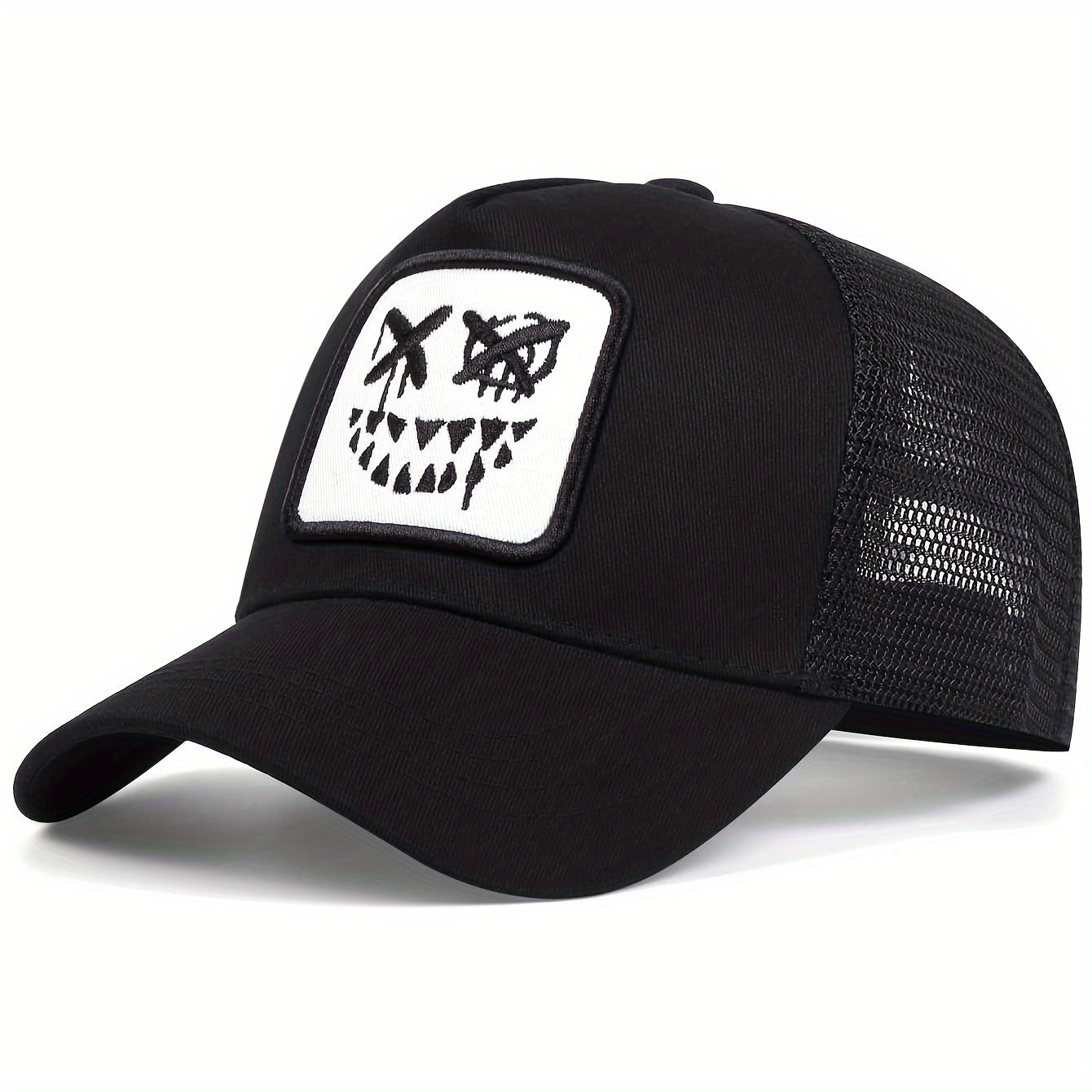 Men's Smiling Face Baseball Cap Outdoor Sun Hat