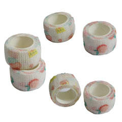 10 Packs Self Adhesive Bandage Wrap Rolls 2.54cm X 2 Yards