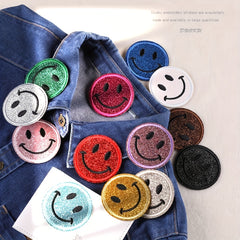 13pcs Cartoon Cloth Stickers Patches Down Jacket Repair Embroidery Appliques