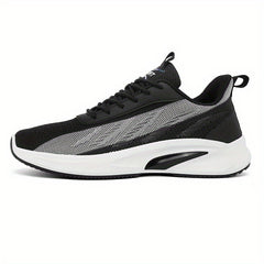 Men's Lightweight Woven Knit Sport Shoes for Running