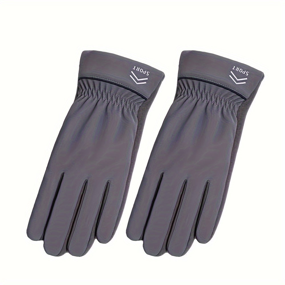 Unisex Thermal Winter Gloves With Touch Screen for Cycling Running Driving