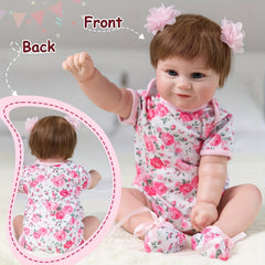 45 72 Cm Lifelike Reborn Baby Doll Soft Body Realistic Newborn Baby Doll