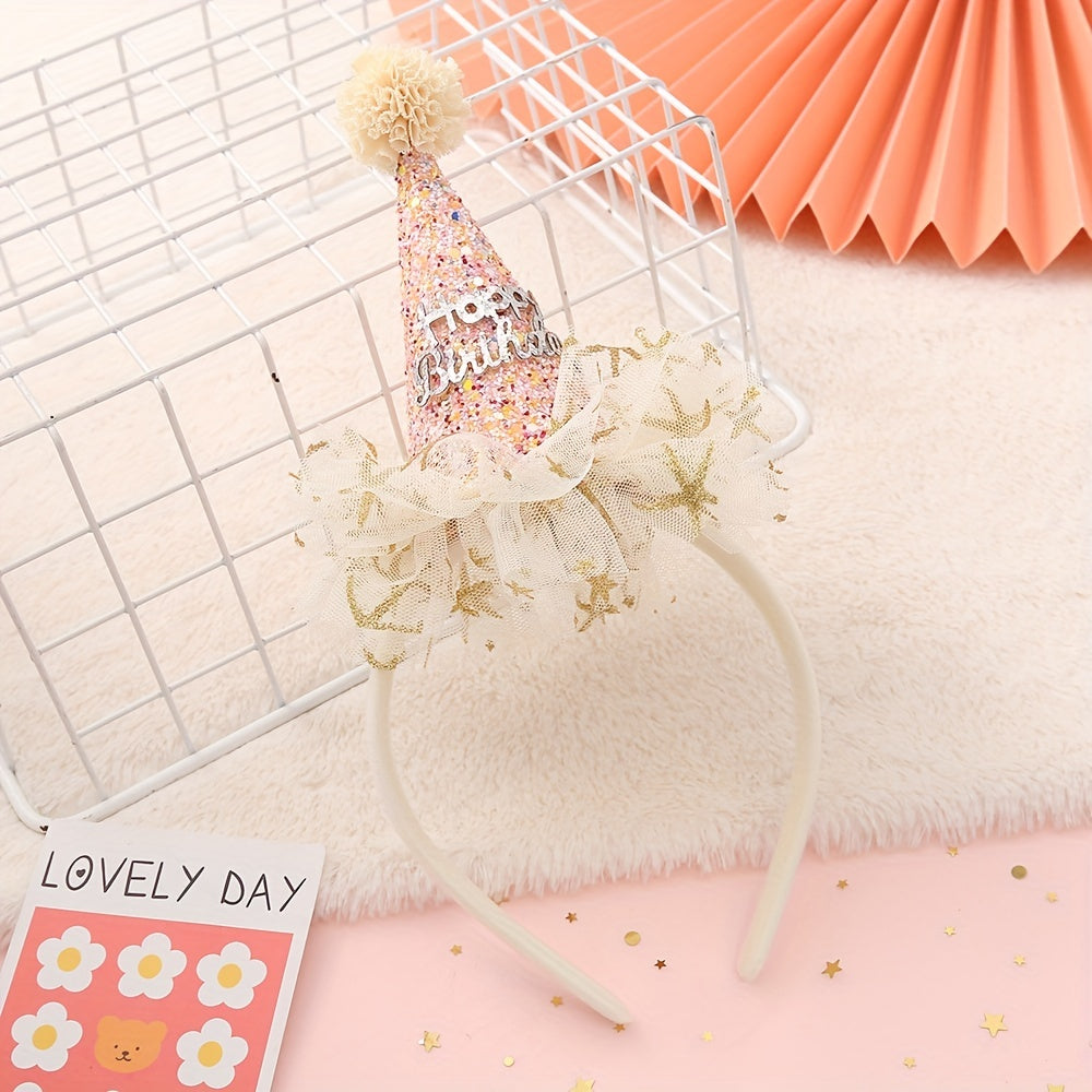 Kids Birthday Hair Hoops Party Accessories