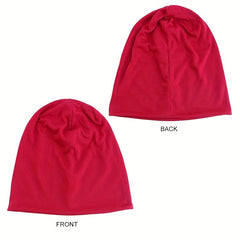 Beanie Hat Elastic Slouchy Chemo Cap For Men Women