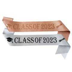 Striped Stoles Graduation Shoulder Belt Class Of Ribbon