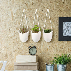Minimalist Style Hanging Basin for Succulent Flowers
