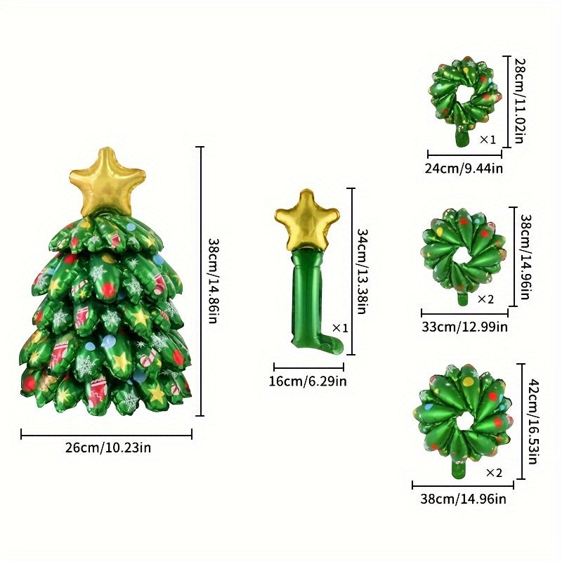 Mini Desktop Christmas Tree Holiday Party Decoration