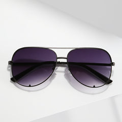Casual Gradient Aviator Sunglasses UV400