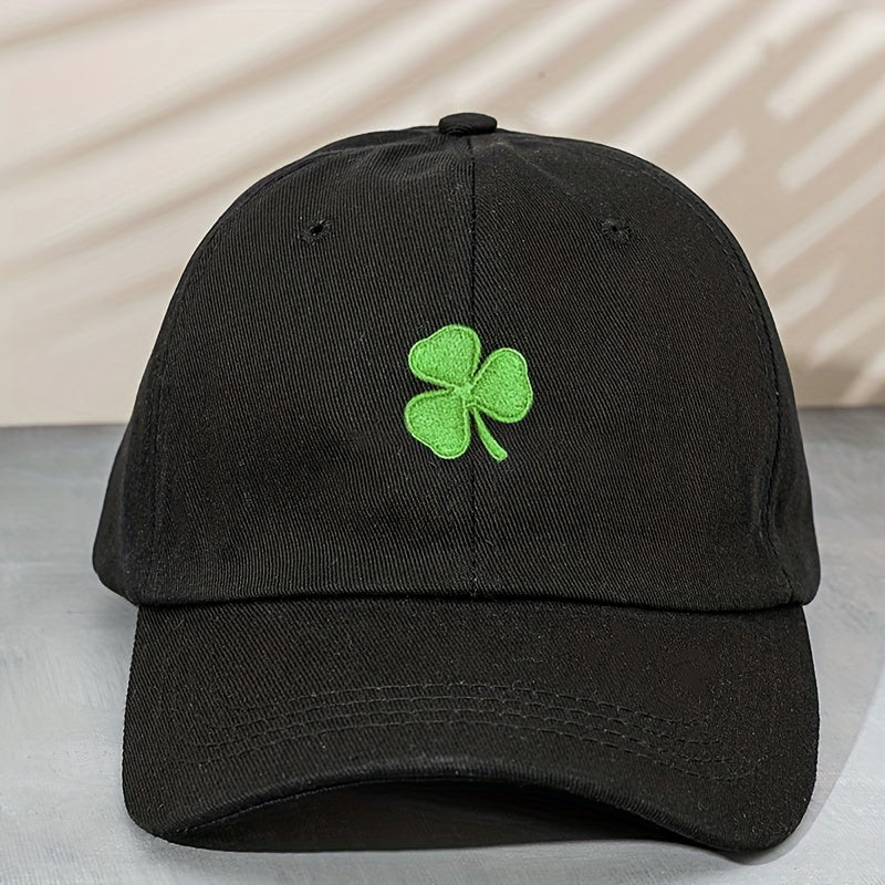 Four Leaf Clover Baseball Cap Sunscreen Sports Hat