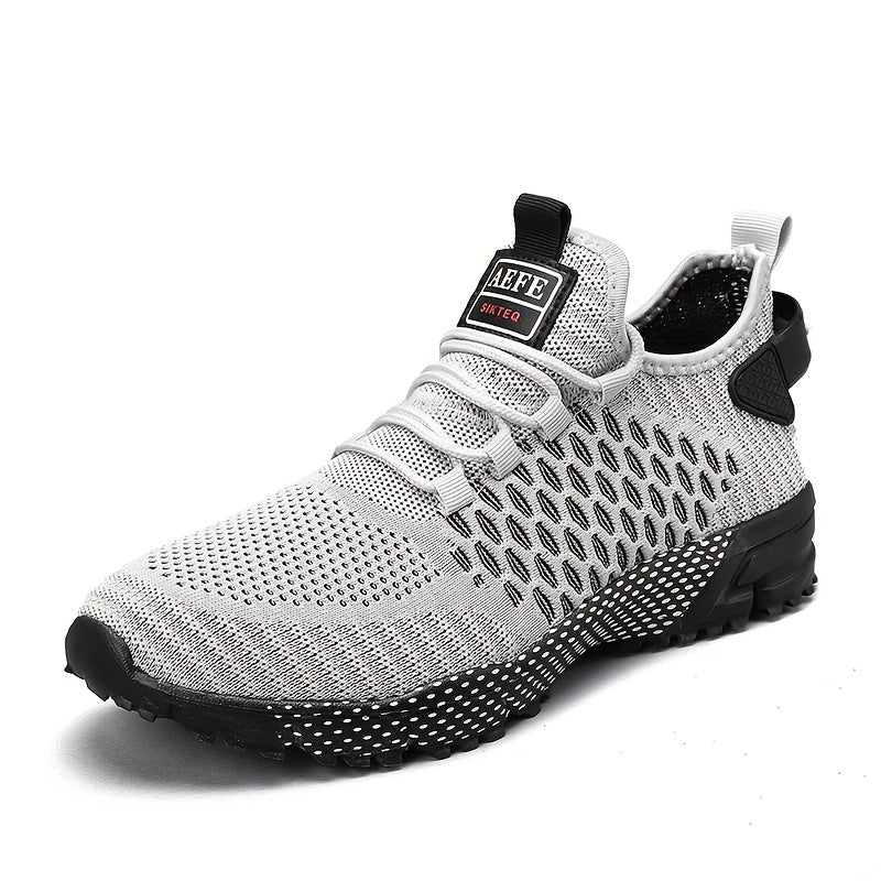 Men's Breathable Running Shoes Lightweight Jogging Sneakers