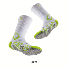 Outdoor Breathable Mid-calf Sports Socks For Men