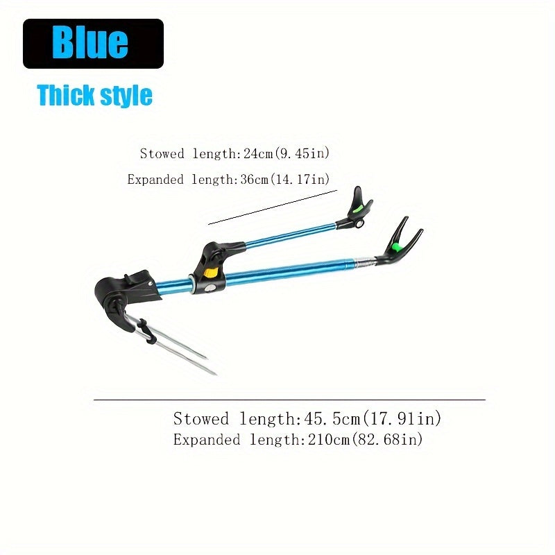 Stainless Steel Fishing Rod Holder, 180 Degree Adjustable Rod Rest
