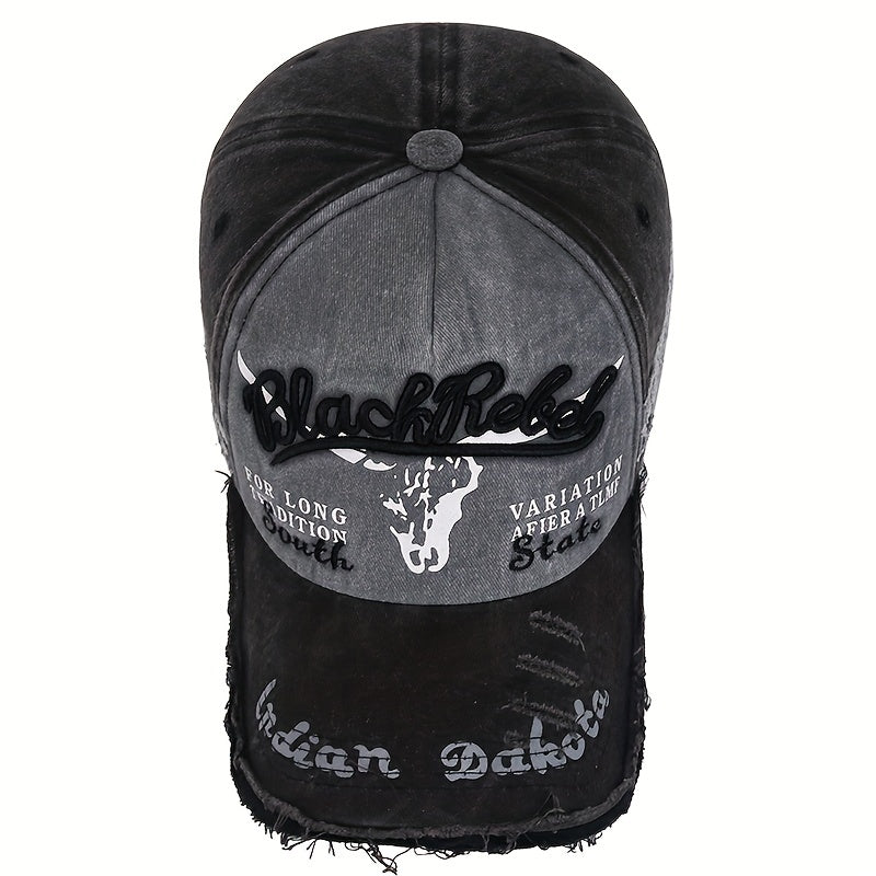 Men's Retro Embroidered Baseball Cap